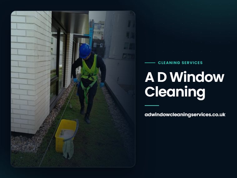 A D Window Cleaning website: window cleaning services