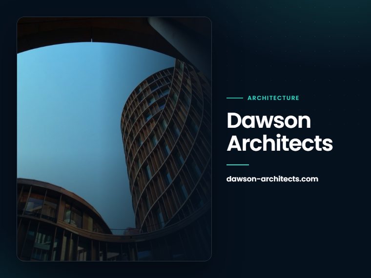 Dawson Architects website: bespoke architectural design