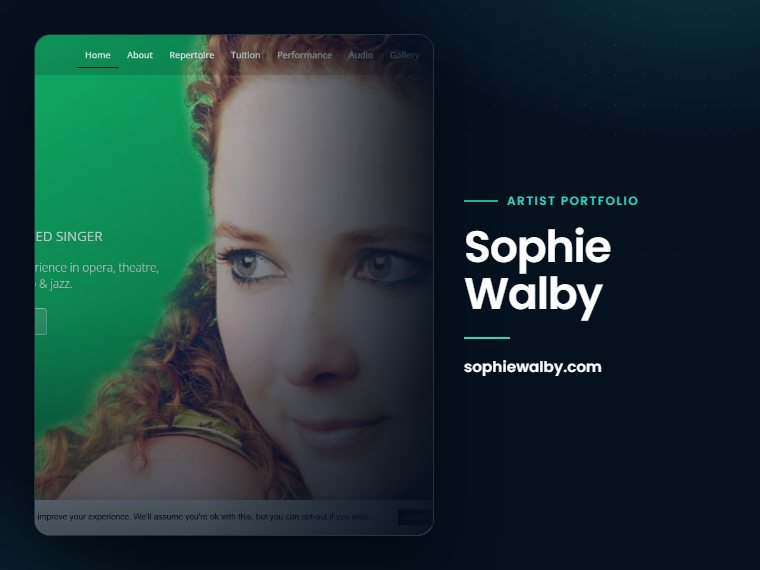 Sophie Walby website: artist portfolio