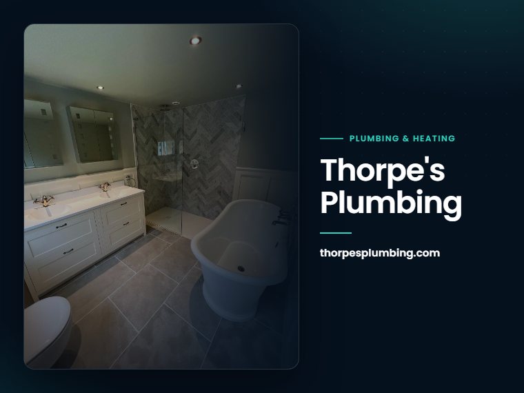 Thorpe's Plumbing and Heating website: bathrooms and heating in Leamington Spa