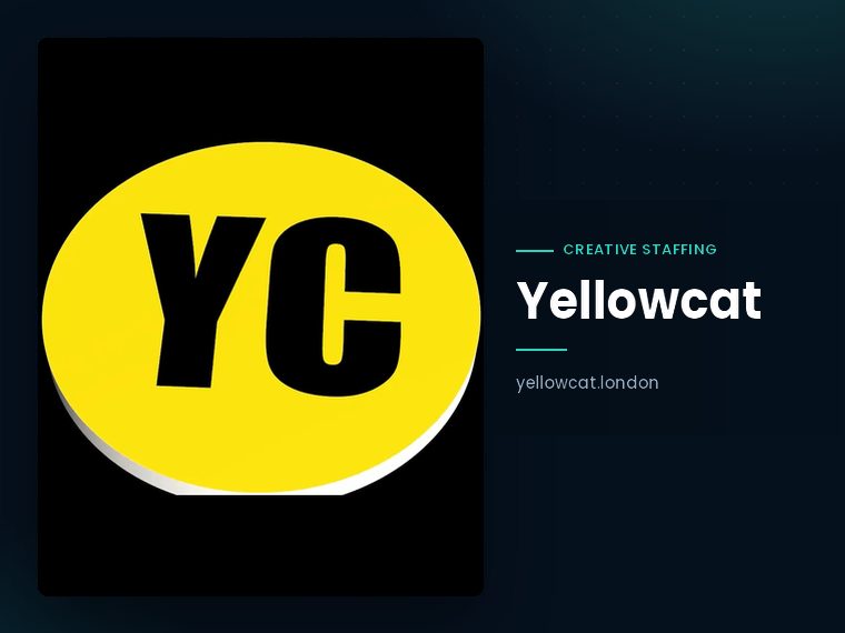 Yellowcat website: creative staffing